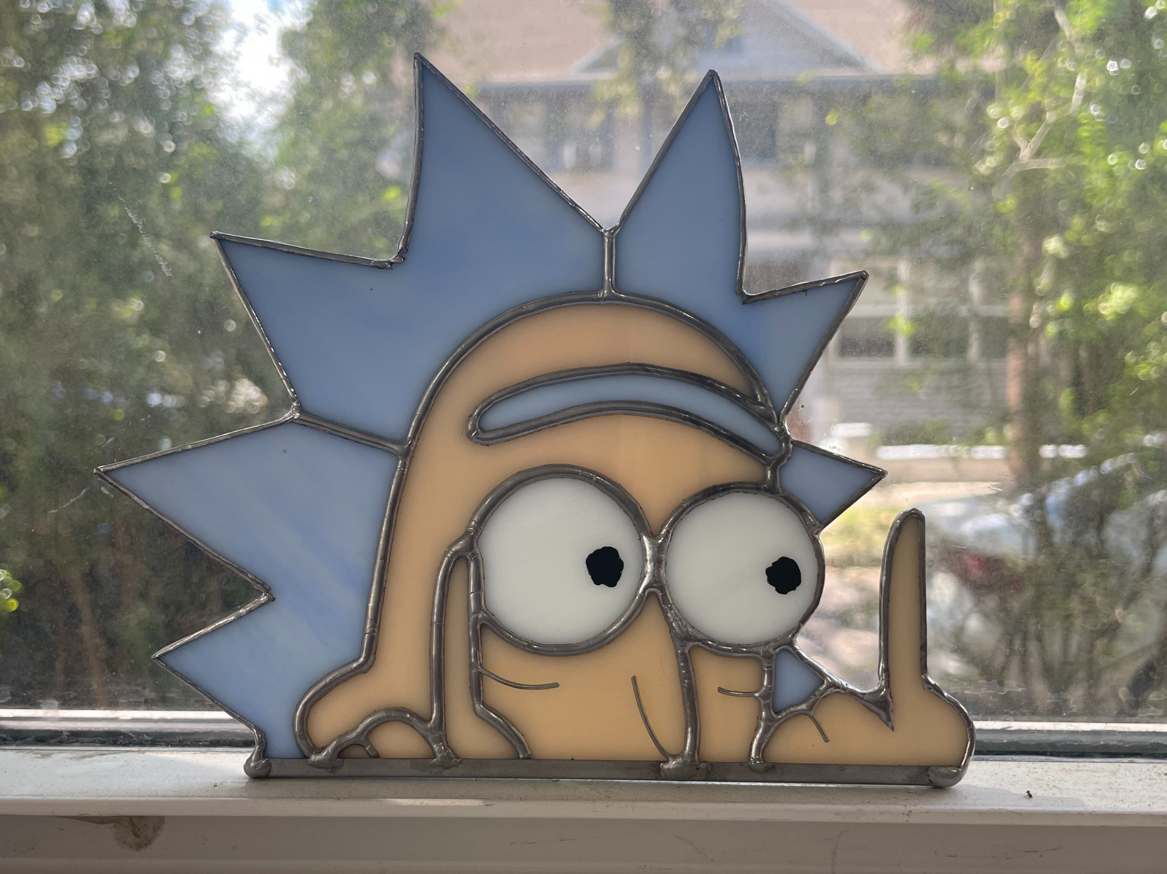 Finished Stained Glass Piece